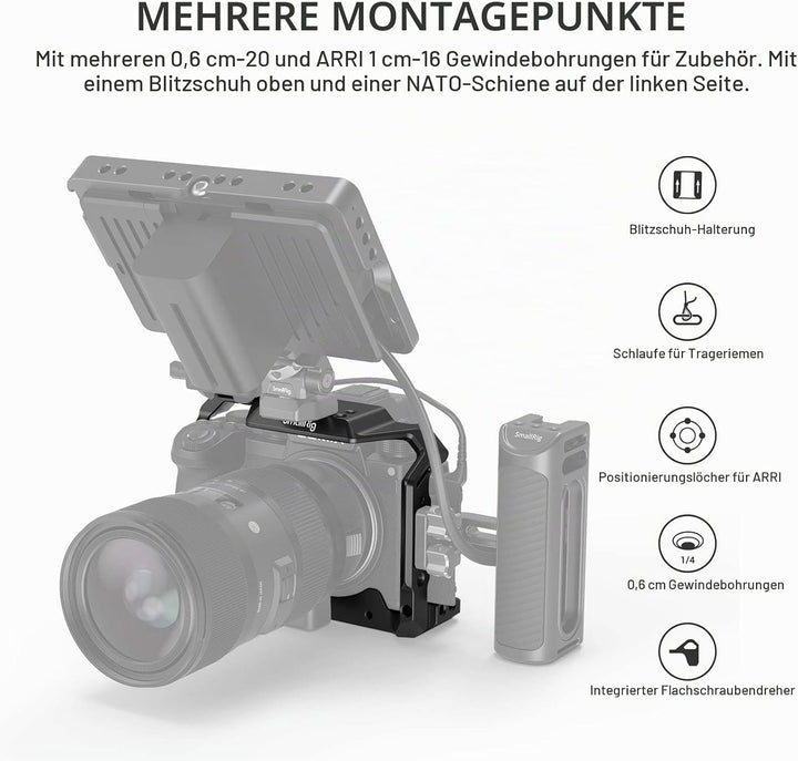 SMALLRIG S5 Kamerakäfig für Panasonic S5 Camera Cage - 2983