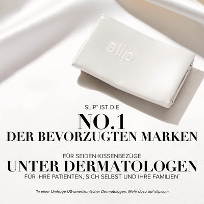 Slip Silk Kissenbezug aus Seide - zum Schutz der Haare, gegen Schlaffalten und Akne - Kissenbezug au