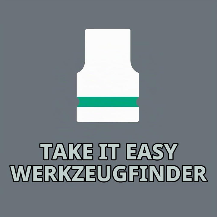 Wera 05004081001 8100 SC 11 Zyklop Metal-Knarrensatz, Umschalthebel, 1/2 Zoll -Antrieb, zöllig, 28-t
