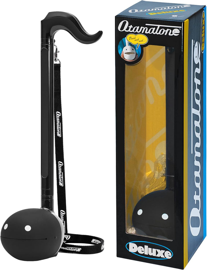 Otamatone Deluxe Black Elektronisches Musik Instrument, Tragbar Digitale Musikinstrumente Synthesize