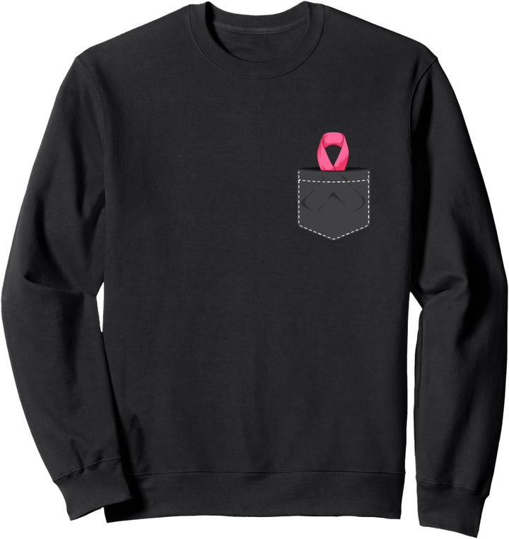 Krebs Brusttasche Rosa Schleife - Kampf Gegen Brustkrebs Sweatshirt