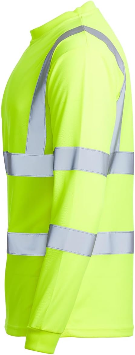 Blackrock Warnschutz-Langarm-T-Shirt XL Gelb, XL Gelb