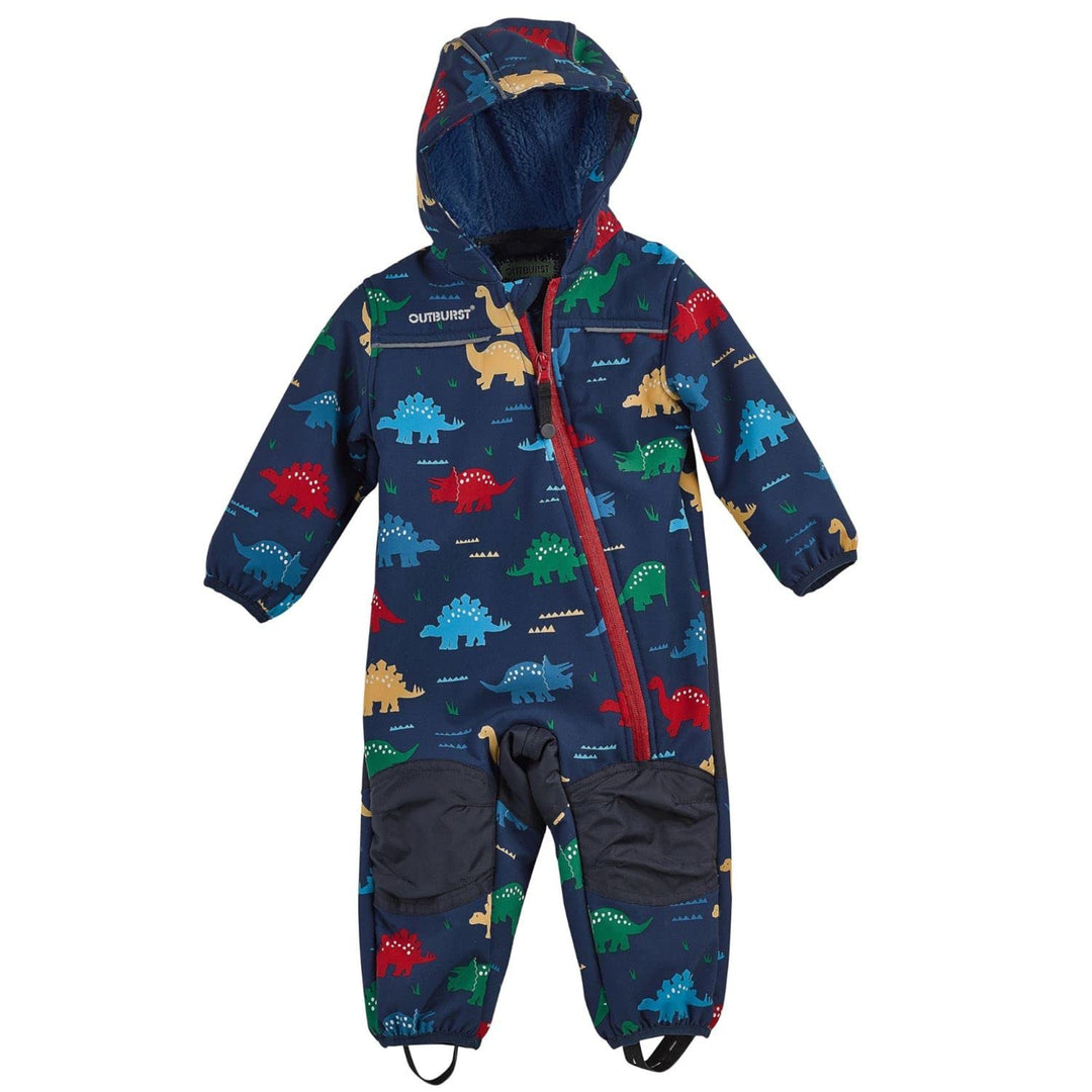 Outburst - Baby Kinder Jungen Softshell-Overall Schneeanzug gefüttert wasserdicht 10.000 mm Wassersä