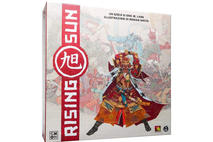 Asmodee: Rising Sun, Brettspiel, 3-5 Spieler, ab 14 Jahren, italienische Ausgabe, Rising Sun