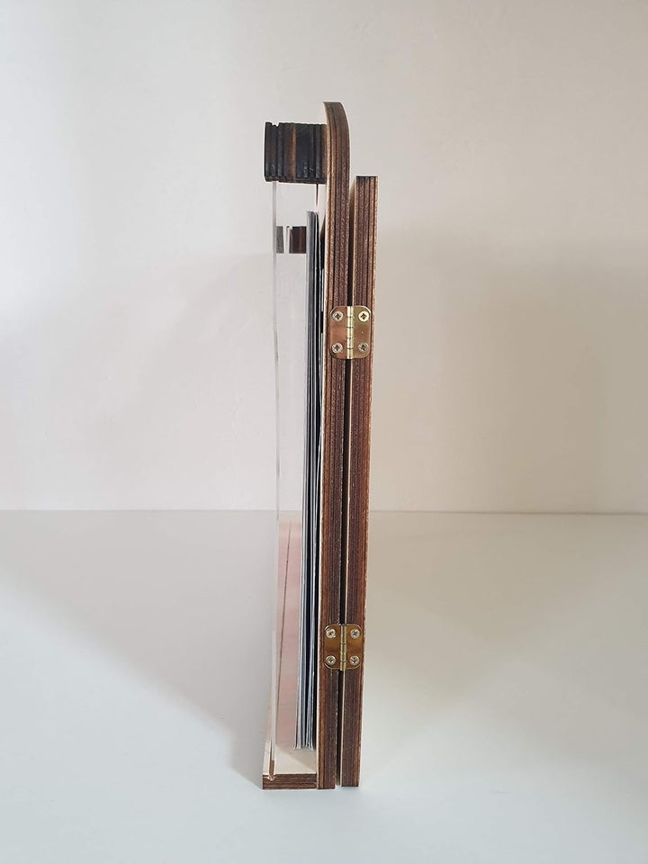 Erzähltheater Kamishibai deluxe - aus Holz für DIN A3 Bildgeschichten mit abnehmbarer transparenter