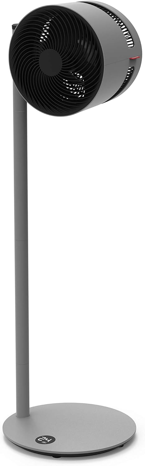 BONECO Ventilator F235 I Standventilator I höhenverstellbar bis 121cm I 32 Leistungsstufen I App-Ste
