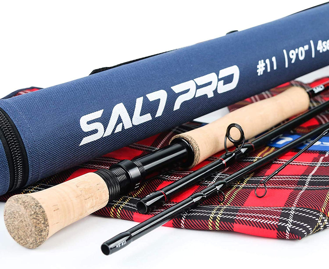 sprinton MAXIMUMCATCH Saltpro Fliegenrute für Salzwasser/Süsswasser, 9ft 7/8/9/10/11/12 WT Fliegenfi