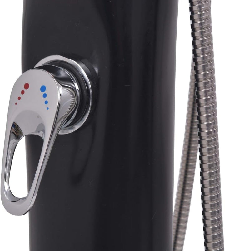 vidaXL Solardusche mit Handbrause Gartendusche Pooldusche Aussendusche Campingdusche Camping Solar D