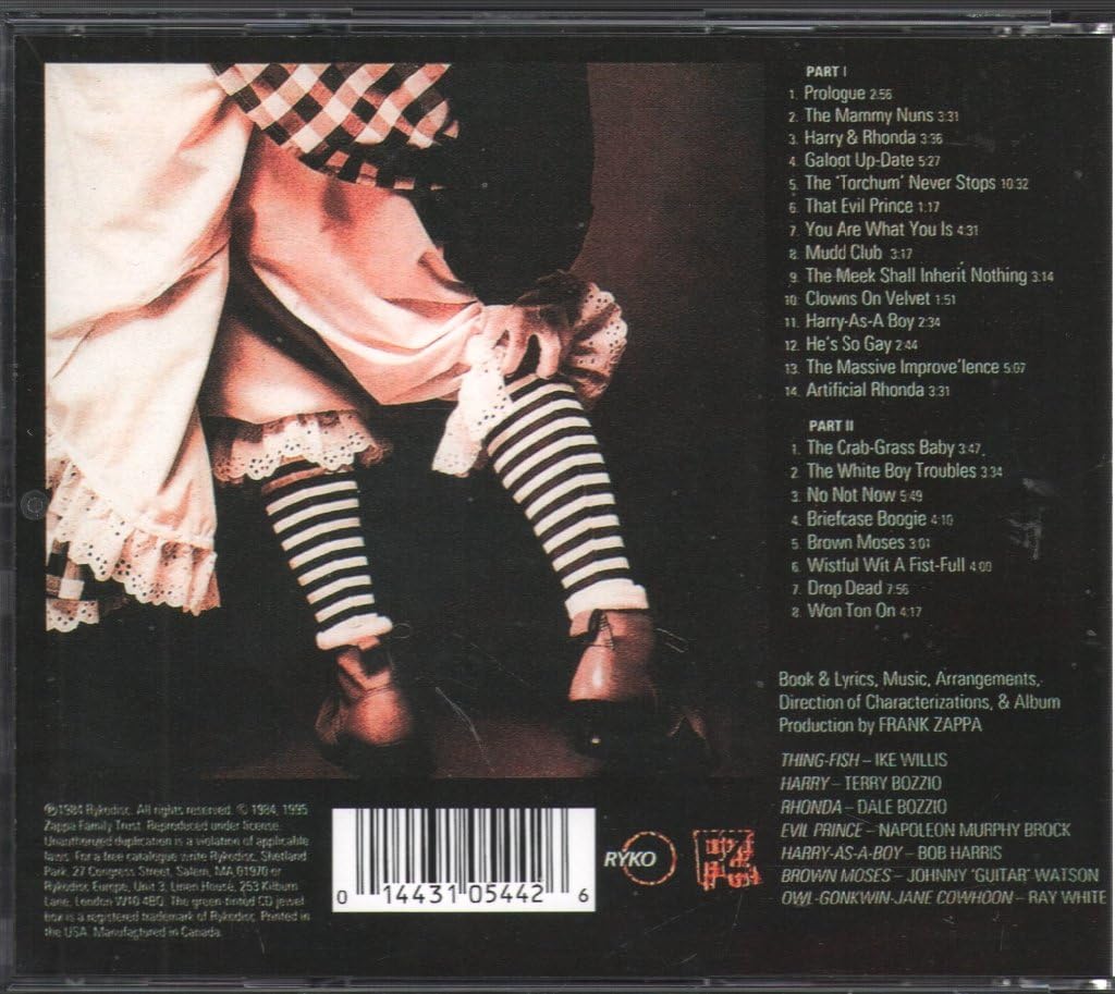 Thing-Fish, Audio-CD