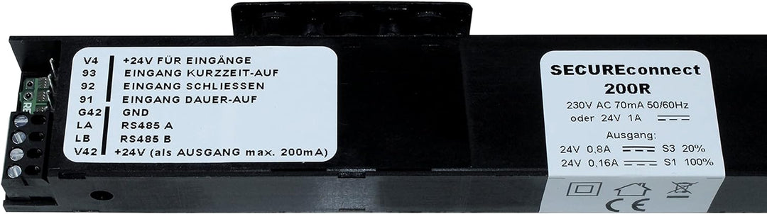 GU GRETSCH-UNITAS Strom- und Datenüberträger, Kabelübergang SECURE connect 200 mit integriertem Netz