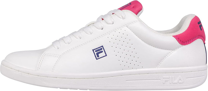 FILA Unisex Kinder Crosscourt 2 Nt Teens Sneaker 38 EU White Carmine, 38 EU White Carmine