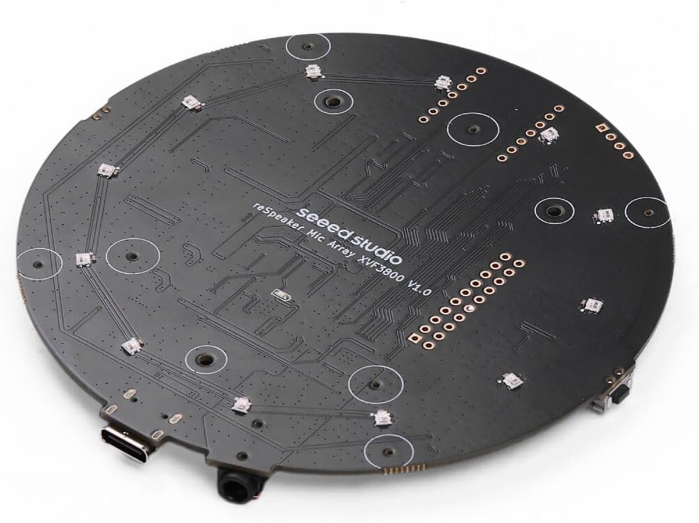 ReSpeaker XMOS XVF3800 - AI-Powered 4-Mic Array for Clear Voice Even in Noise