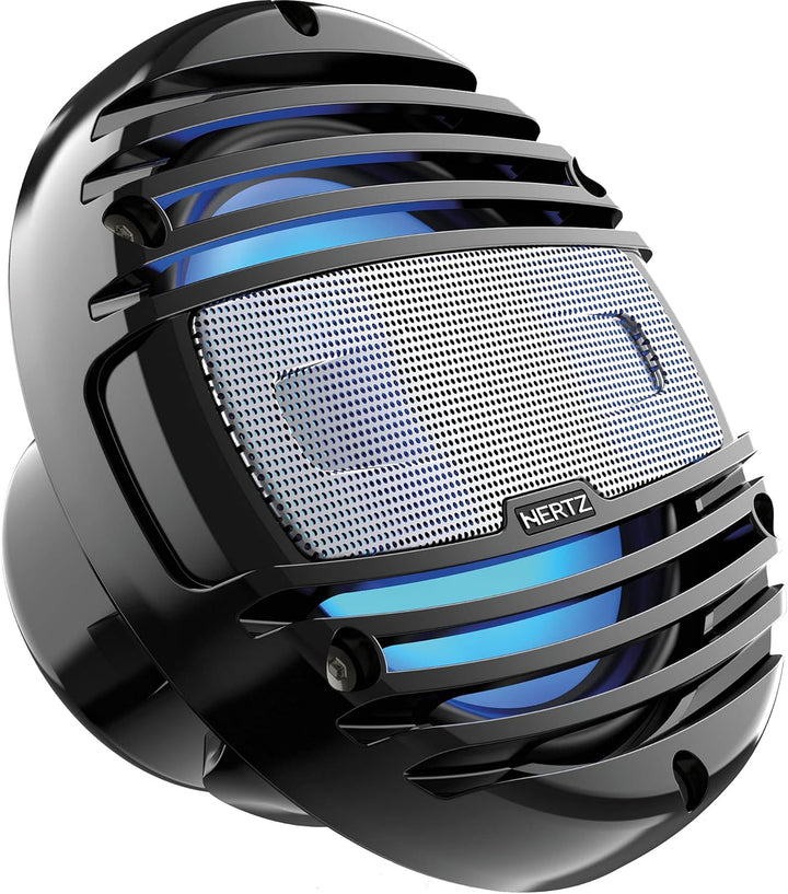 HERTZ 150 W 16,5 cm HMX 6,5 LD-C RGB LED IP65 Marine Lautsprecher – Schwarz