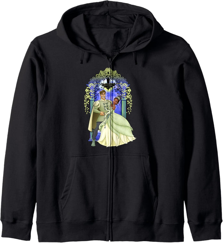 Disney Princess And The Frog Tiana Naveen Arch Kapuzenjacke