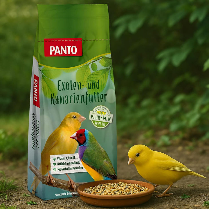 PANTO® Ziervogelfutter, Kanarienfutter 25 kg, 1er Pack (1 x 25 kg) 25 kg (1er Pack), 25 kg (1er Pack