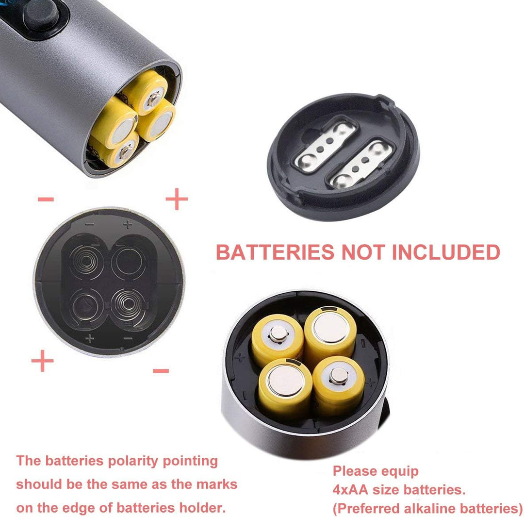 Elektrischer Korkenzieher, Bi-Komfort, Automatischer Flaschenöffner, Elektrischer Weinöffner, Automa