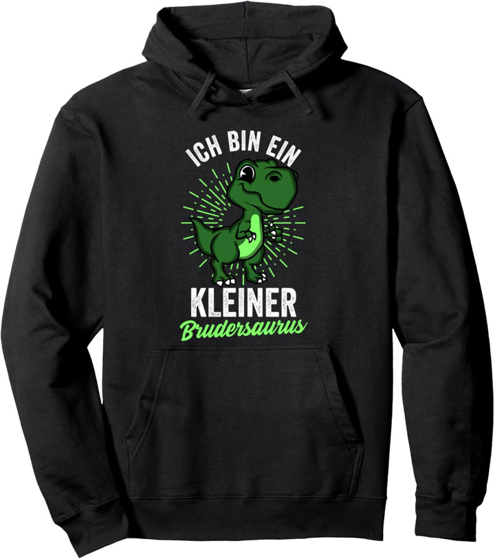 Dinosaurier Trex Ich bin ein kleiner Brudersaurus Lustig Pullover Hoodie