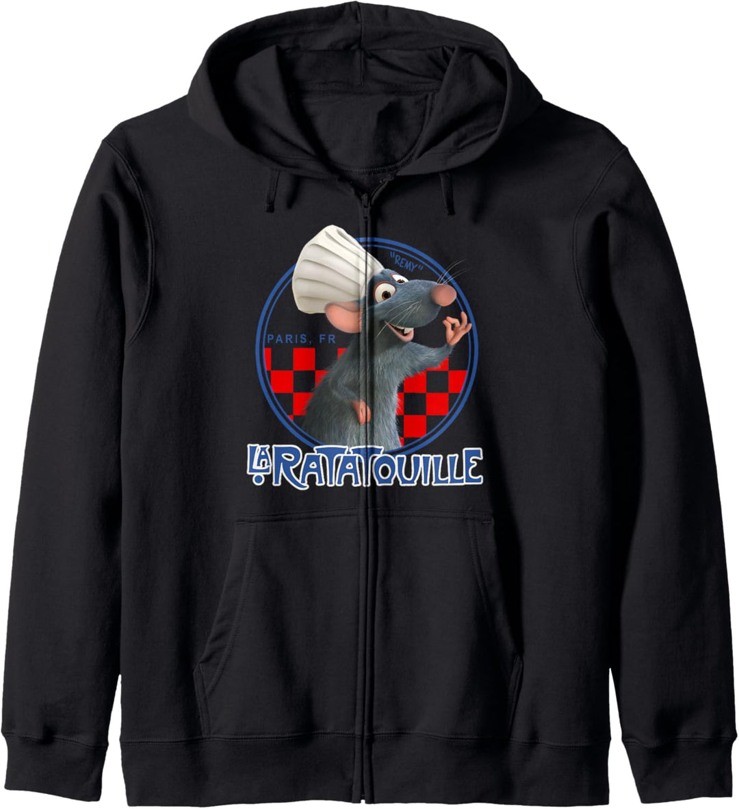 Disney Pixar Ratatouille Remy Chef Hat Portrait Kapuzenjacke