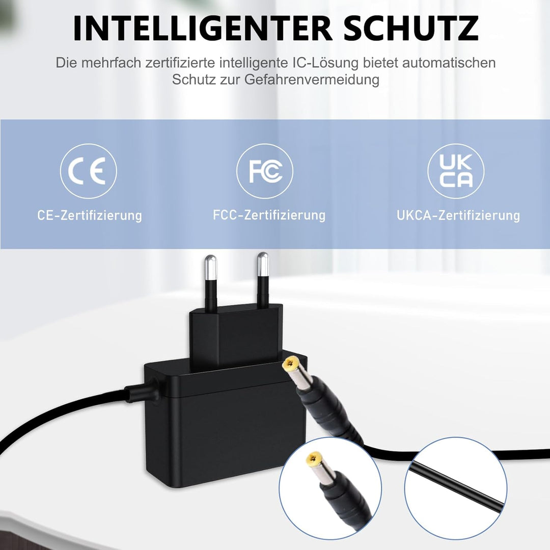 22V Ladegerät Geeignet für Grundig VCH 9929 L/VCH 9931 / VCH 9631 Staubsauger Ladekable Netzteil
