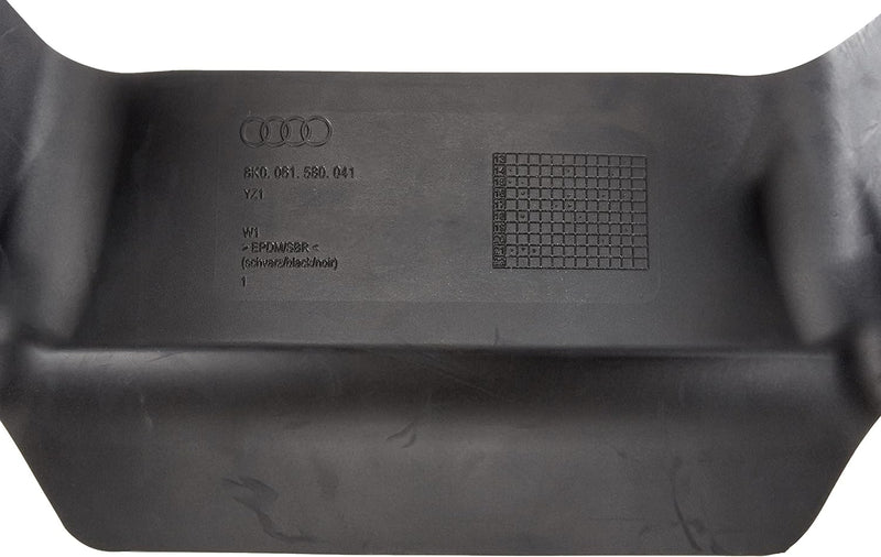 Audi 8K0061580041 Tunnelabdeckung, Schwarz