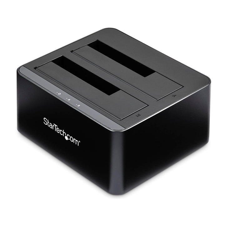 StarTech.com SATA Festplatten Dockingstation für 2x 2,5/3,5" SATA SSDs/HDDs - USB 3.0 - HDD Docking