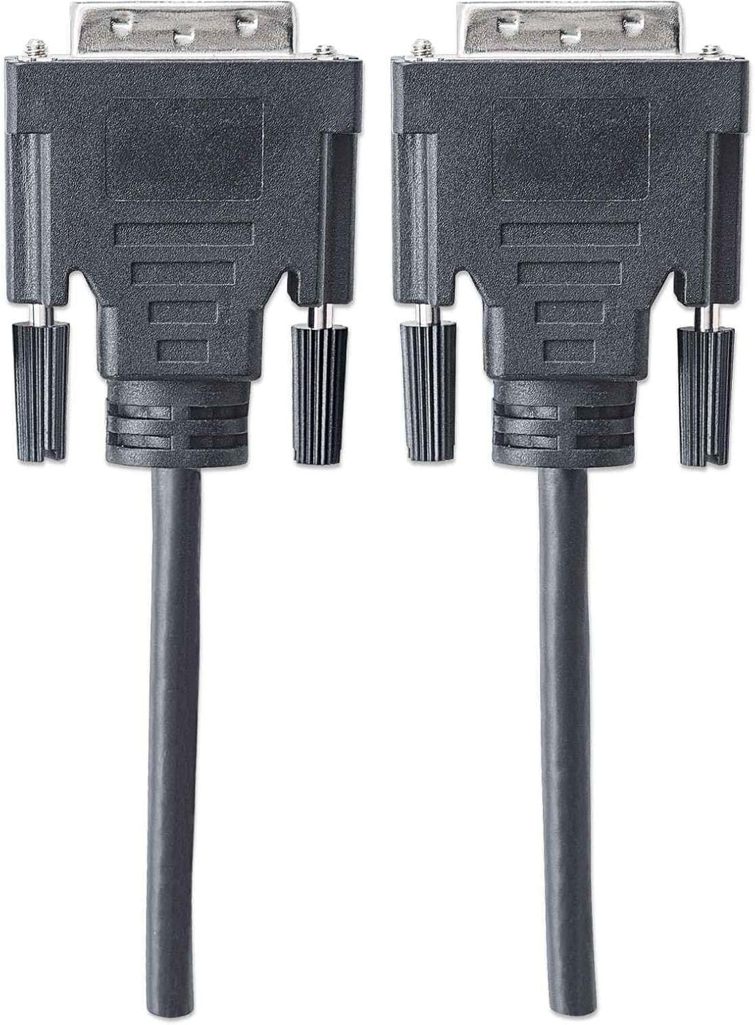 Manhattan 301244 DVI-D Dual Link Stecker auf Stecker DVI Kabel, 5m schwarz, 5m schwarz