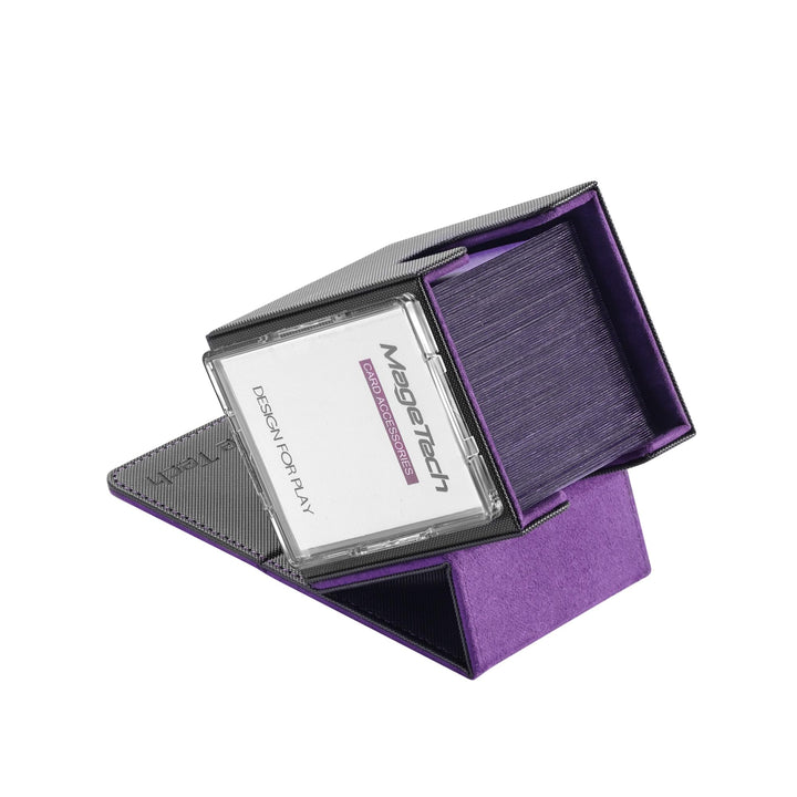 Mage Tech Adventurer [Hero] Modulare Deckbox - passt für 99 doppelt gesleevte Karten - Avatar-Halter