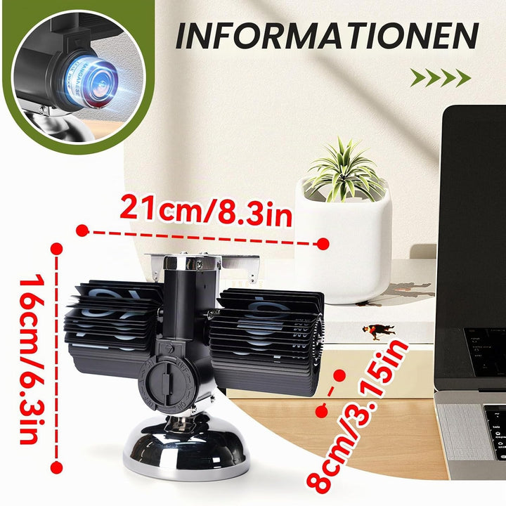Tischuhr Vintage Retro Flip Uhr, Retro-Flip-Down-Uhr Mit GrossEn Ziffern, Tischuhr Digital Mit Batte