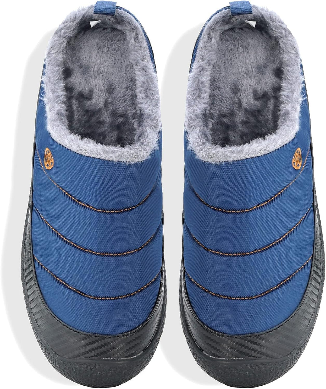 Gaatpot Herren Damen Winter Hausschuhe Plüsch Warm Gefütterte Wasser-Widerstand Slippers Freizeit Ha