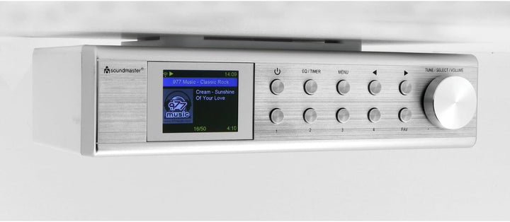 Soundmaster IR1500SI Internetradio DAB+ Digitalradio Netzwerkplayer UPNP Bluetooth Küchenunterbaurad