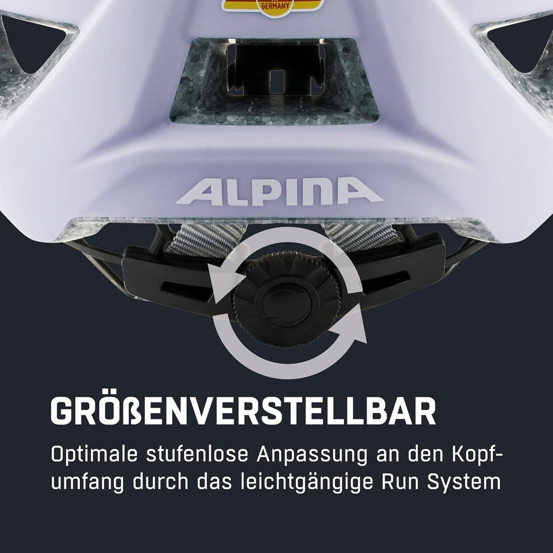 ALPINA Parana - Leichter, Individuell Anpassbarer Touren Fahrradhelm Mit Fliegennetz Für Erwachsene