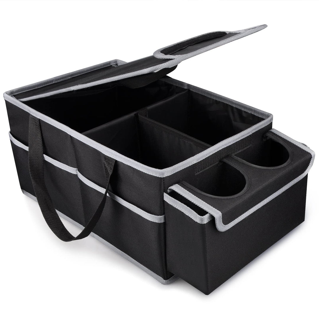 GUWINA Auto Organizer Rücksitz, Auto Organizer Kinder für Vorne und Rücksitz Klappbarer, Auto Organi