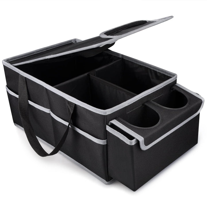 GUWINA Auto Organizer Rücksitz, Auto Organizer Kinder für Vorne und Rücksitz Klappbarer, Auto Organi