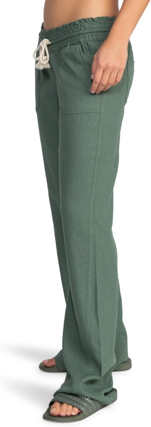 Roxy Damen Oceanside Hose XL Duck Green, XL Duck Green