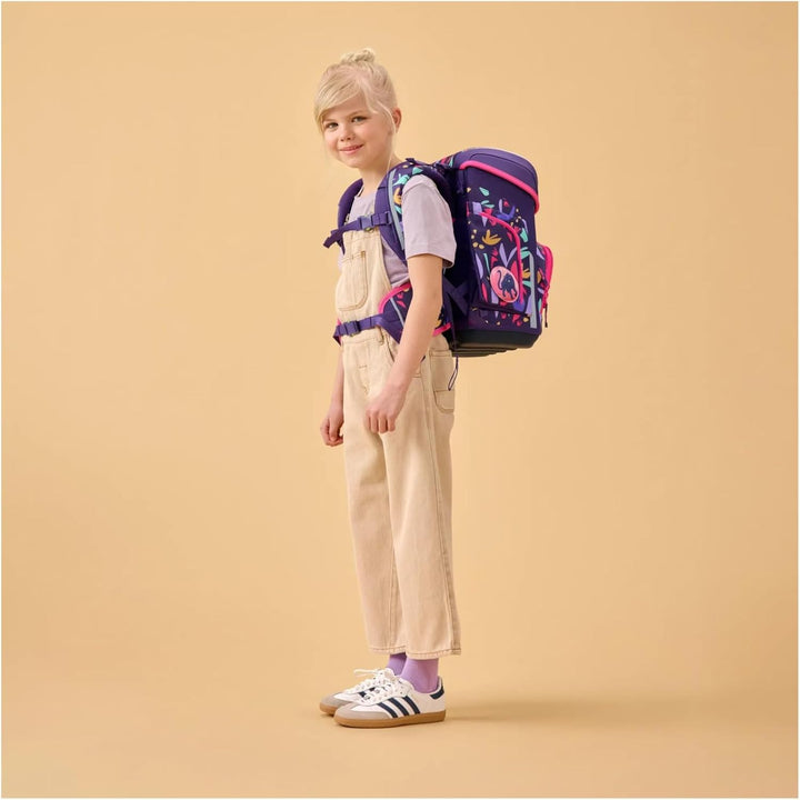 ergobag cubo Set ergonomischer Schulranzen Klassisch 5-teilig 1. Klasse Grundschule 20 L Ambärzonas