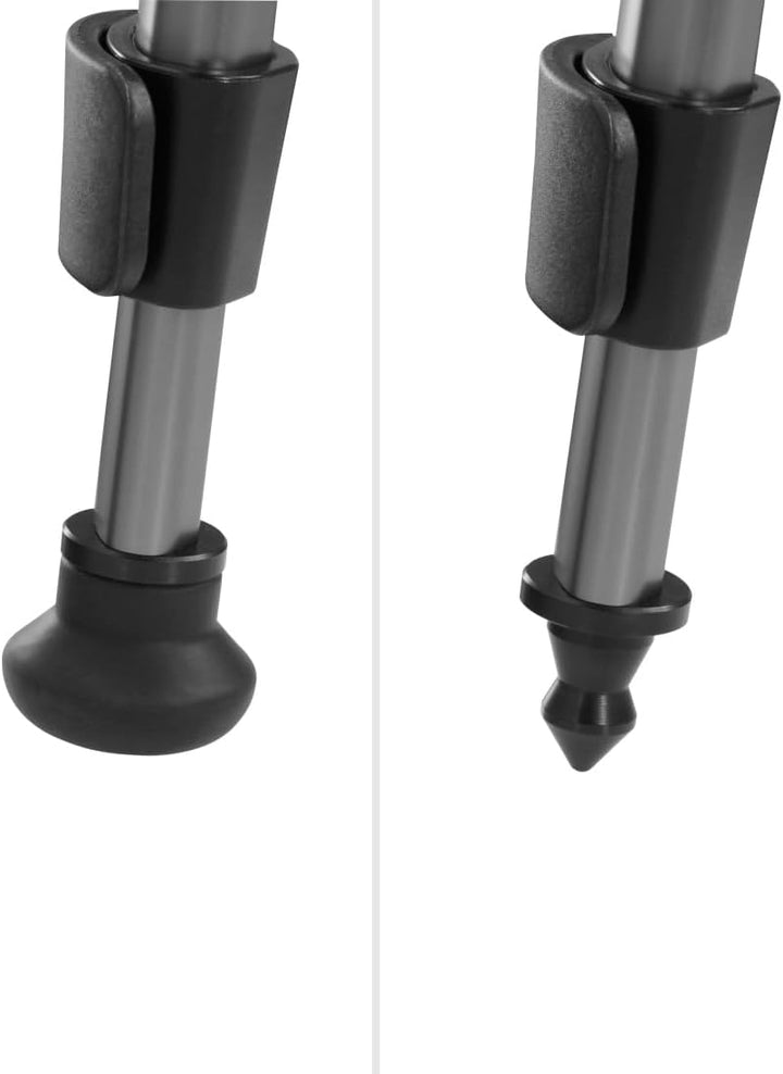 Hama Videostativ mit Fluidkopf (Kamera Stativ für Video, DLSR und Smartphone, Tripod, Dreibeinstativ