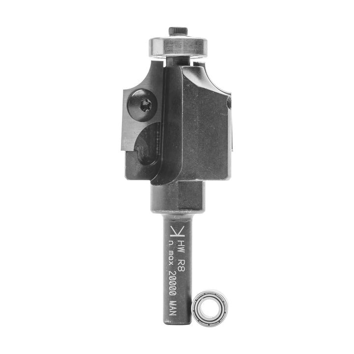 ENT 20339 Abrundfräser und Viertelstabfräser HW, Schaft (S) 8 mm, Durchmesser (D) 32 mm, (NL) 24 mm,