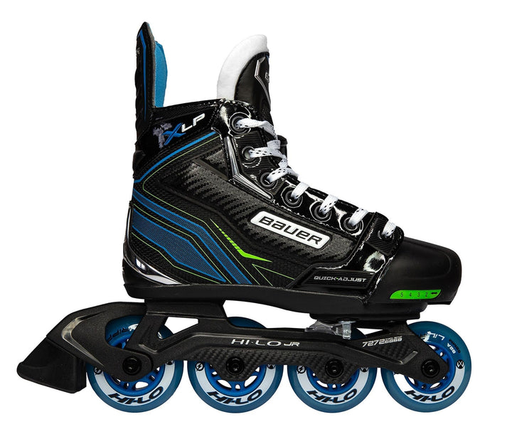 Bauer X-LP Inline Skate verstellbar Junior, Weite :R = Regular, Grösse:35-38.5