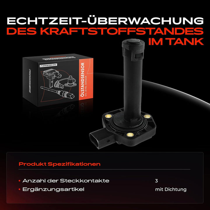 Frankberg Ölstandsensor Ölniveausensor für 6er F06 F12 F13 E63 E64 7er F01 F02 F03 F04 E65 E66 E67 X