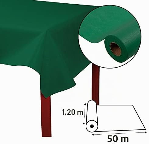 Pronappe Tischdecke R785007I Einweg-Tischdecke aus Spunbond-Vlies Länge 50m Breite 1,20m (pro Rolle)