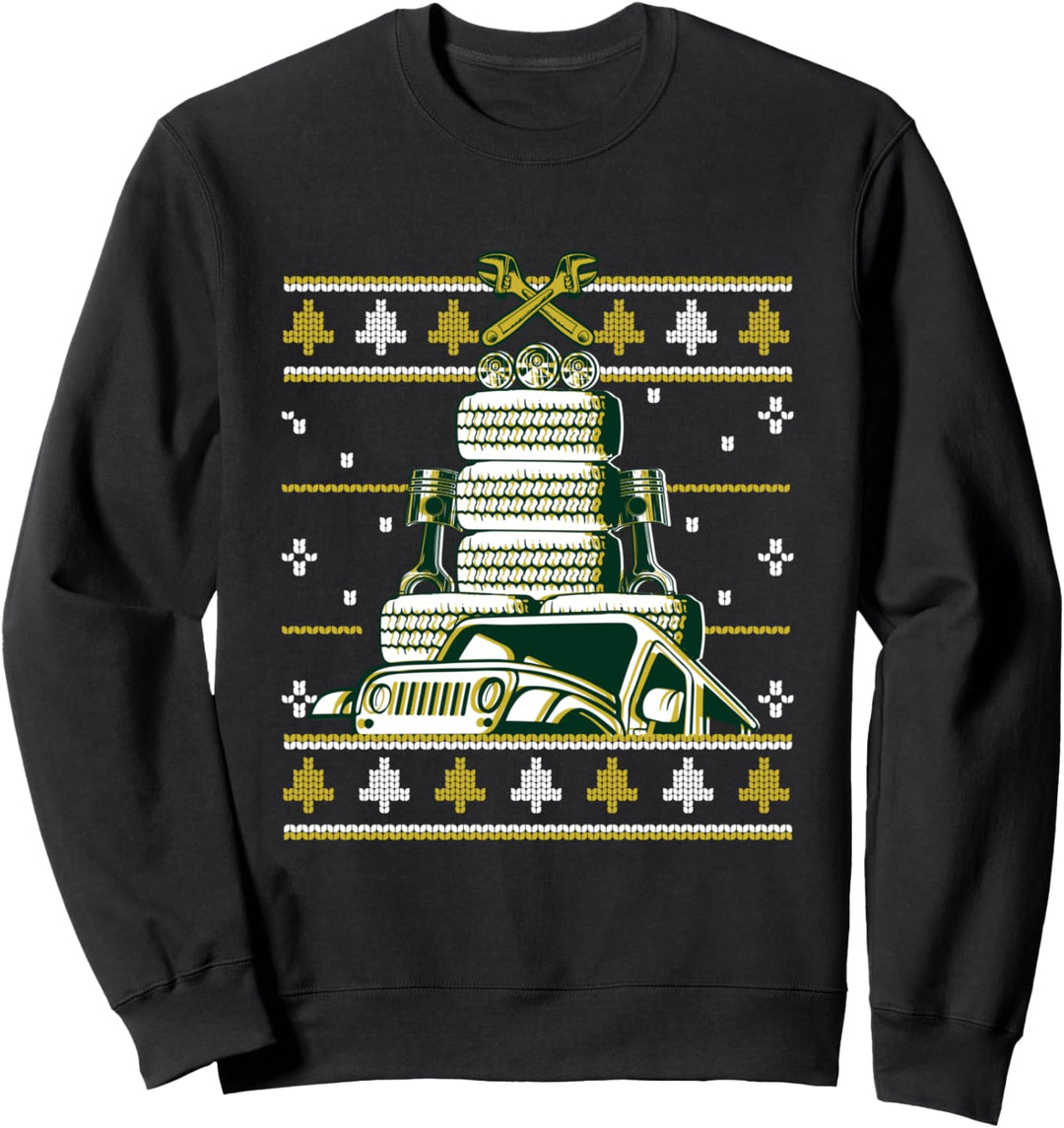 Lustiges Weihnachts Weihnachten KFZ Mechaniker Mechatroniker Sweatshirt