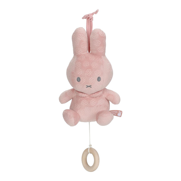 Tiamo NIJN893 Stoff Spieluhr Hase Miffy - Pink Flower