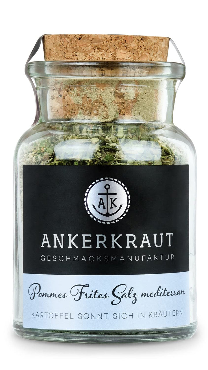 Ankerkraut Heftig-Deftig-Box, mit Auflauf Gewürz, Pommes mediterran, Bratkartoffel Gewürz, im Korken