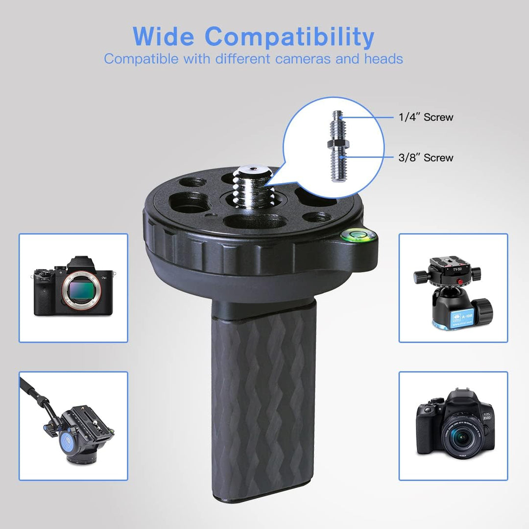 SIRUI ST-Z Kurze Mittelsäule, Kohlefaser-Säule für ST-Stative, Unterwinkelfotografie, Passend für SI