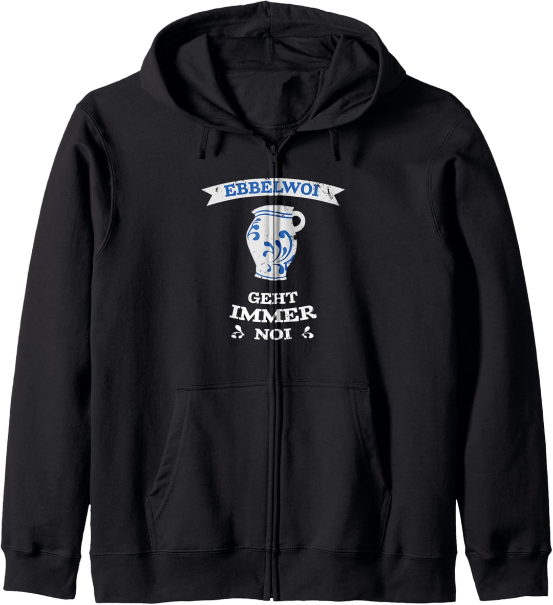 Apfelwein Bembel Hessisch | Lustiges Geschenk zu Weihnachten Kapuzenjacke