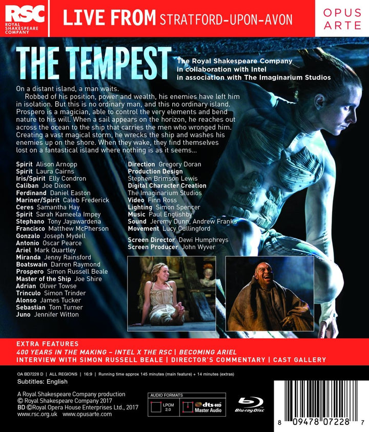 The Tempest (Royal Shakespeare Company, 2017) [Blu-ray], Blu-ray