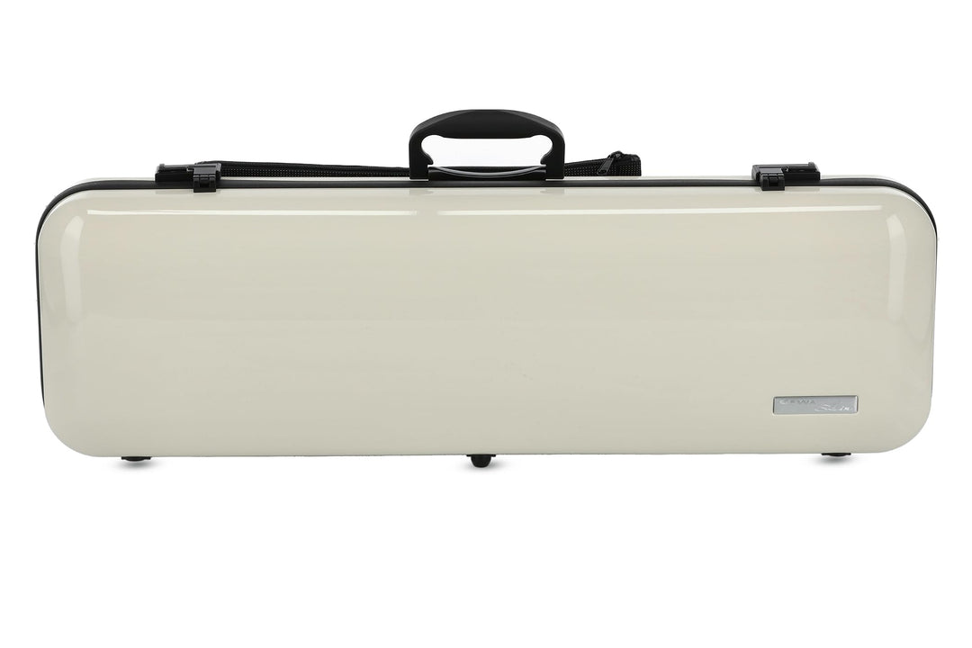 GEWA Violinkoffer AIR 2.1 beige hochglanz Made in Germany beige ohne zusätzlichen Seitengriff, beige