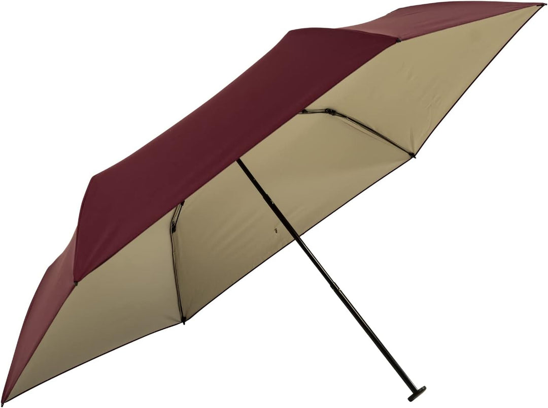 Doppler Zero extrem Leichter Mini Damen Taschenschirm UV-Schutz Ultra Sun - Berry-Ivory, Berry-ivory