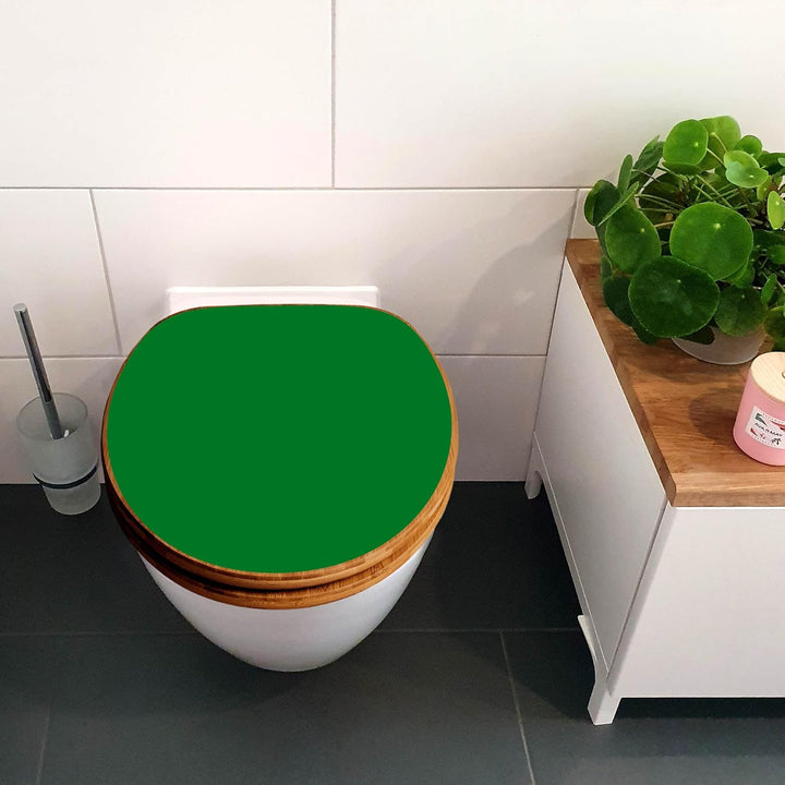 banjado Design WC Sitz Bambus Absenkautomatik 45,8x37,5cm - Toilettendeckel mit Absenkautomatik Holz