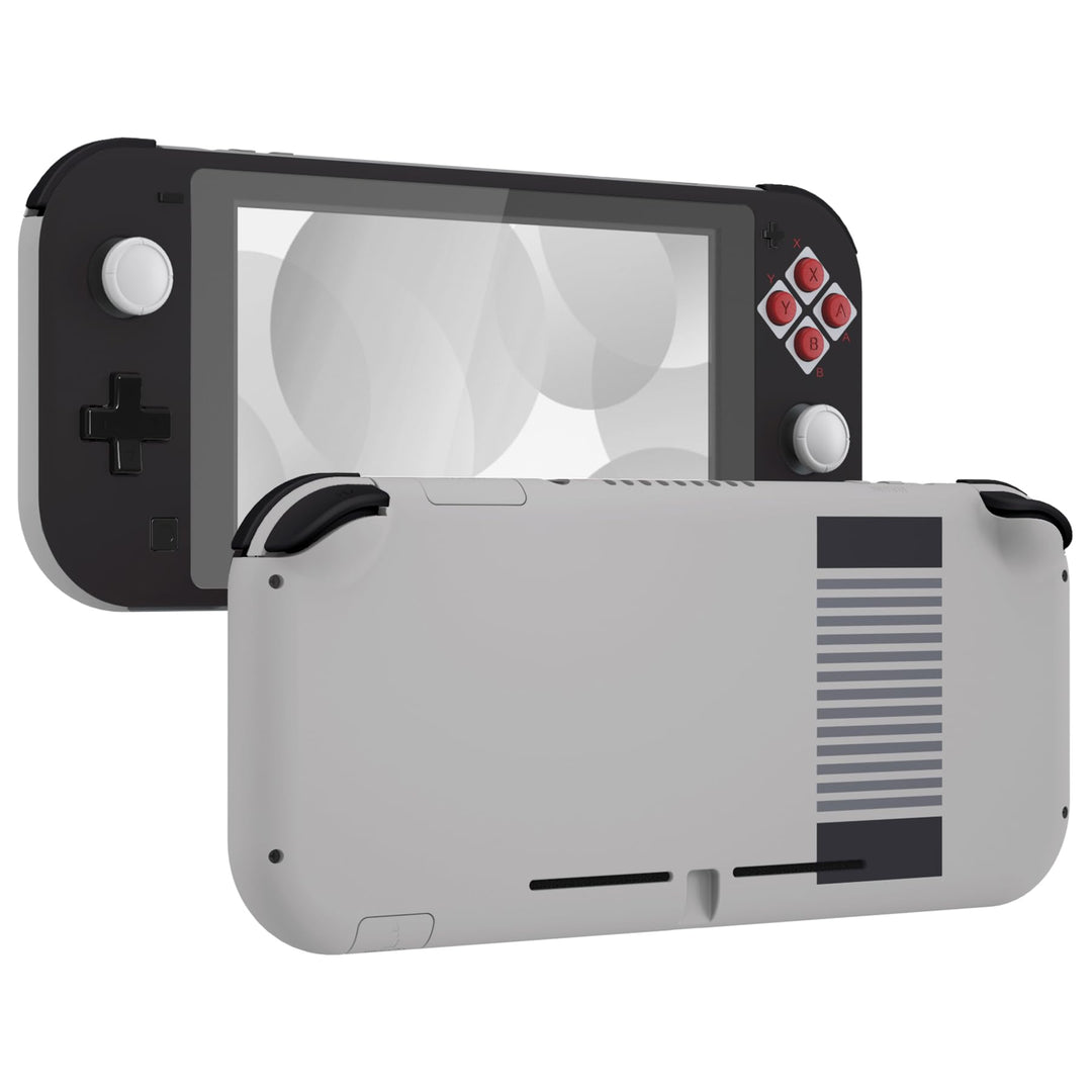 eXtremeRate Full Case Gehäuse für Switch Lite Console, DIY-Ersatz Hülle & Buttons & Schutzfolie Ersa